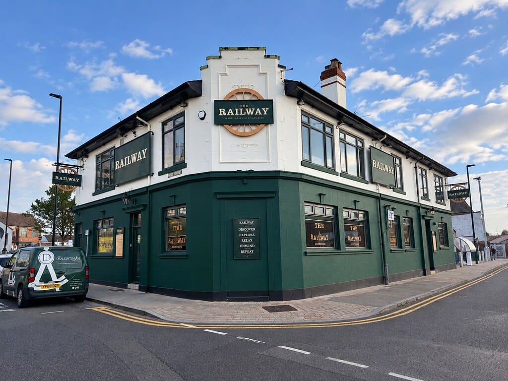 The restored Railway Alehouse on West Street beside Doncaster station