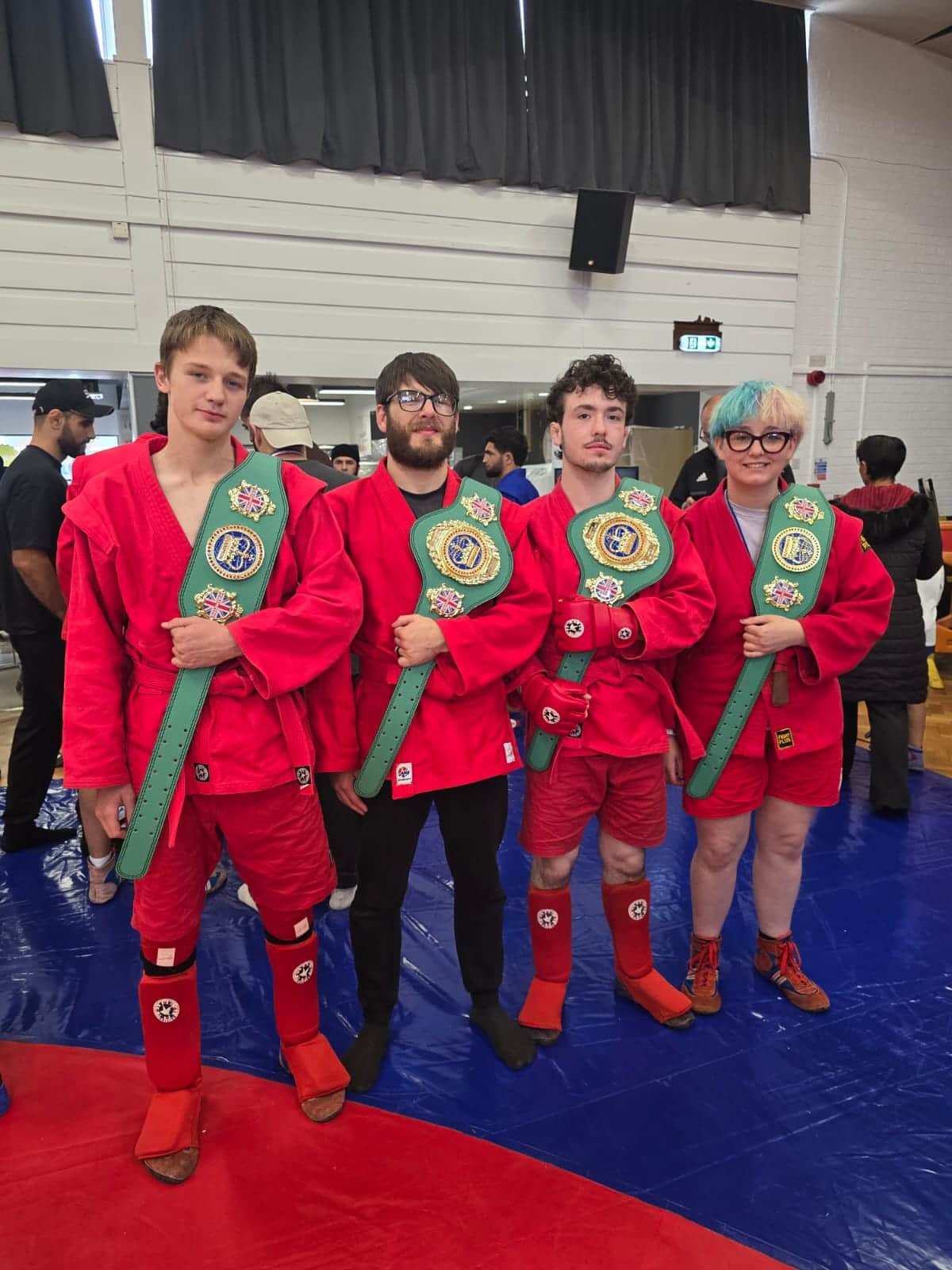 Four Doncaster athletes win gold at British Combat Sambo Championships — Doncaster news photo
