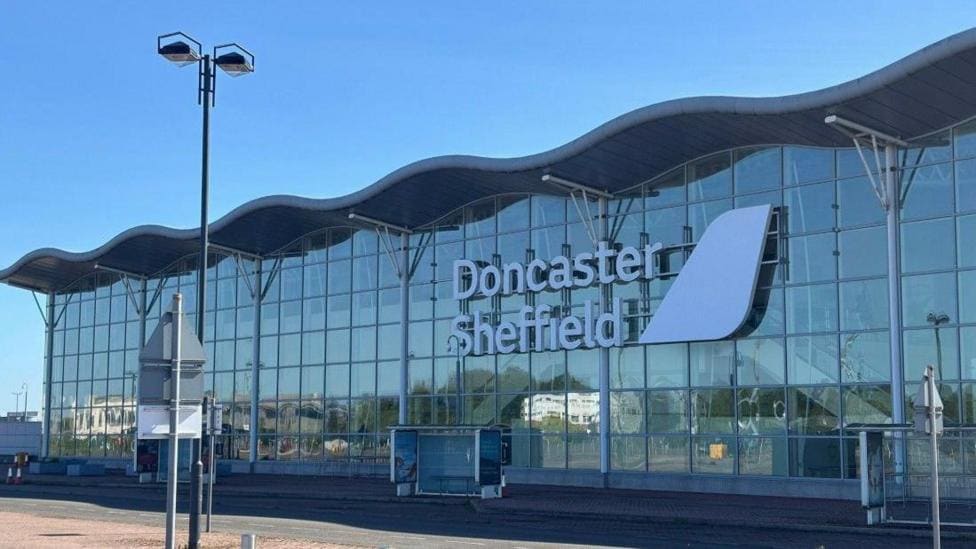 Doncaster Airport: Mayor Warns of No Blank Cheque — Doncaster news photo (BBC Sheffield & South Yorkshire)