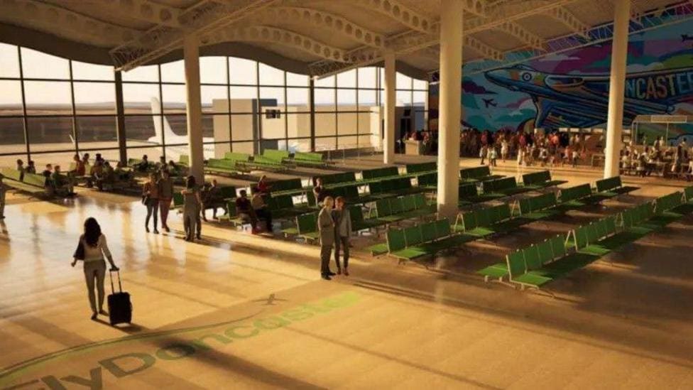 Doncaster Sheffield Airport: Flight Path Consultation Opens — Doncaster news photo (BBC Sheffield & South Yorkshire)