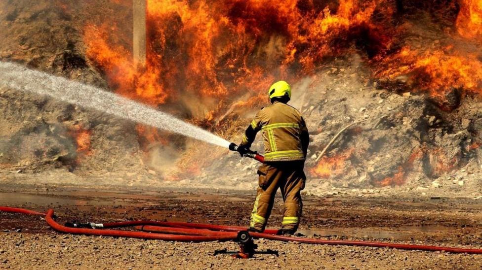Three Barns Destroyed in Farm Fire Near Fishlake — Doncaster news photo (BBC Sheffield & South Yorkshire)
