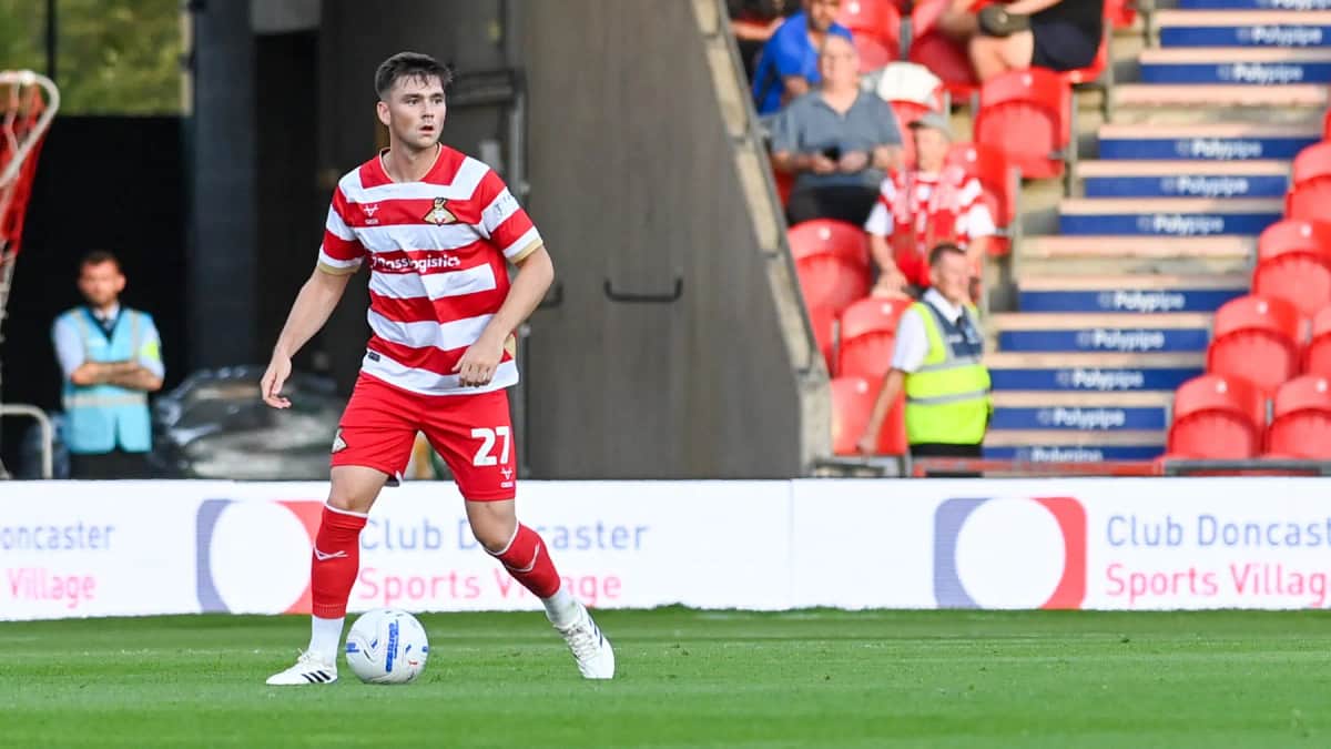Seán Grehan pleased with minutes in Rovers loss to Wolves — Doncaster news photo