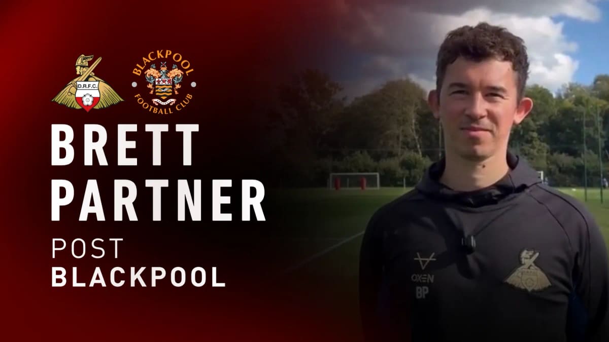 Brett Partner: “Games like this involve lots of learning opportunities.” — Doncaster news photo (Doncaster Rovers FC)