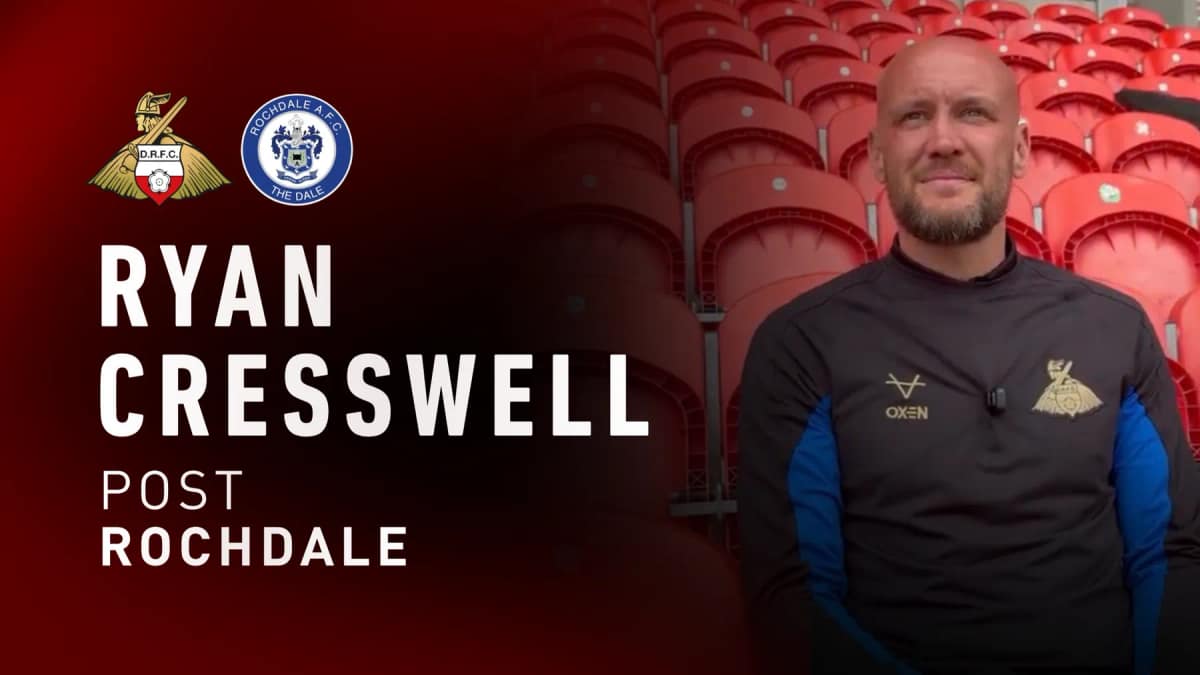 Ryan Cresswell pleased with development pathway after U16s feature in game against Rochdale — Doncaster news photo