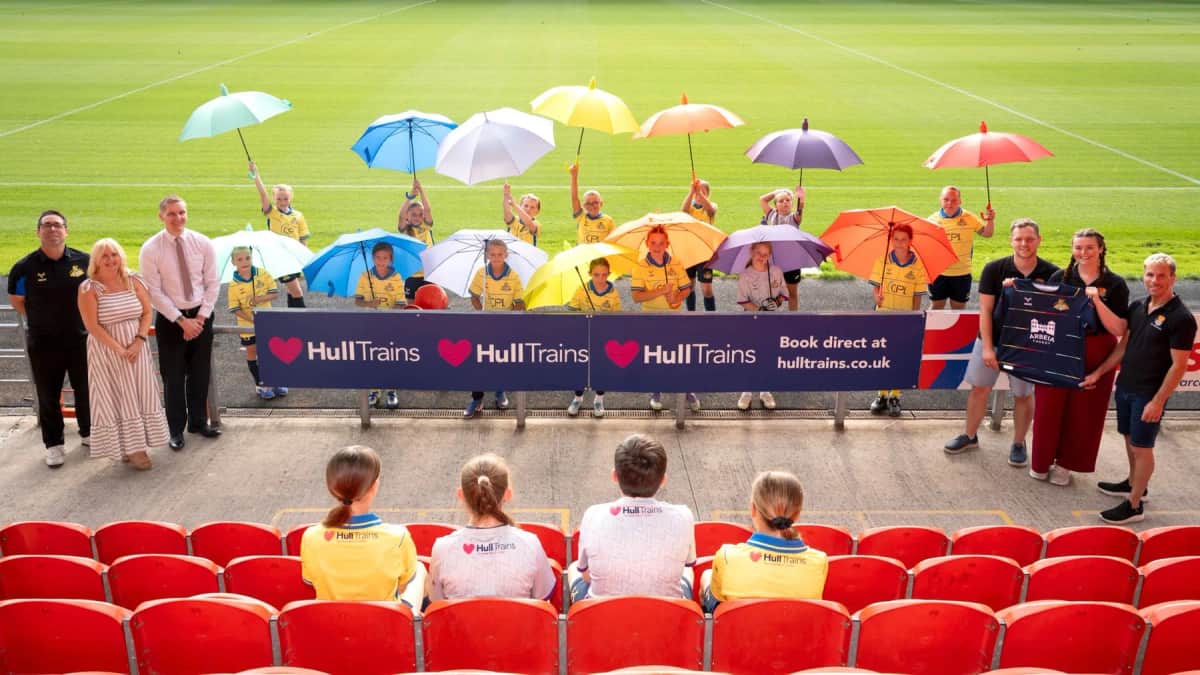 Hull Trains Partners with Doncaster Rovers Belles Academy — Doncaster news photo