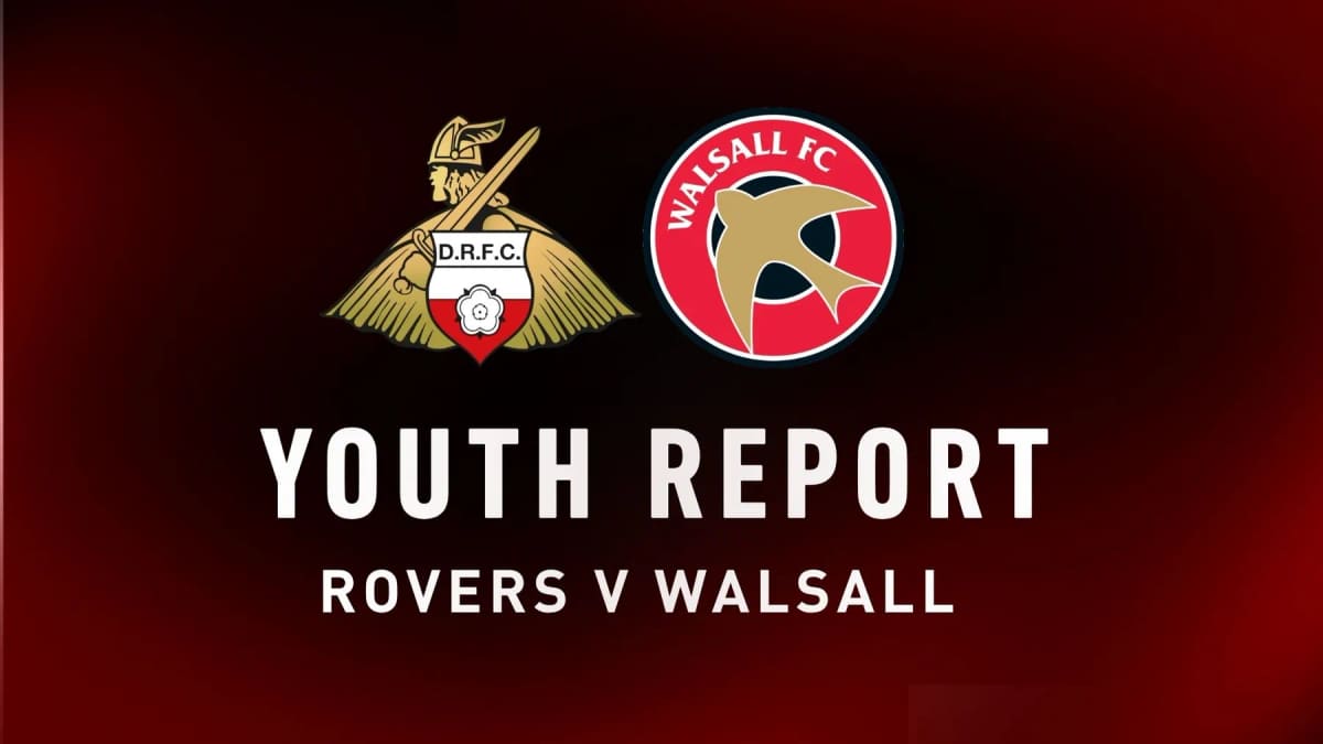 Doncaster Rovers Under-18s Beat Walsall 3-1 at Cantley Park — Doncaster news photo (Doncaster Rovers FC)