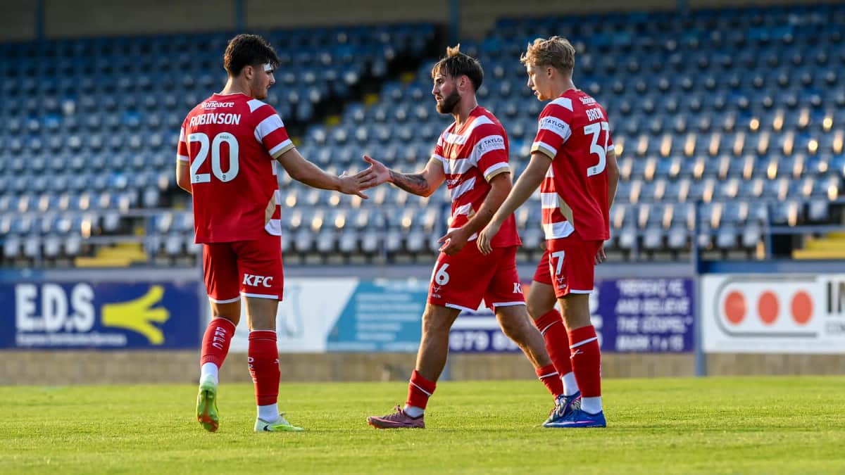 Doncaster Rovers 5-0 Victory Over Glenavon — Doncaster news photo