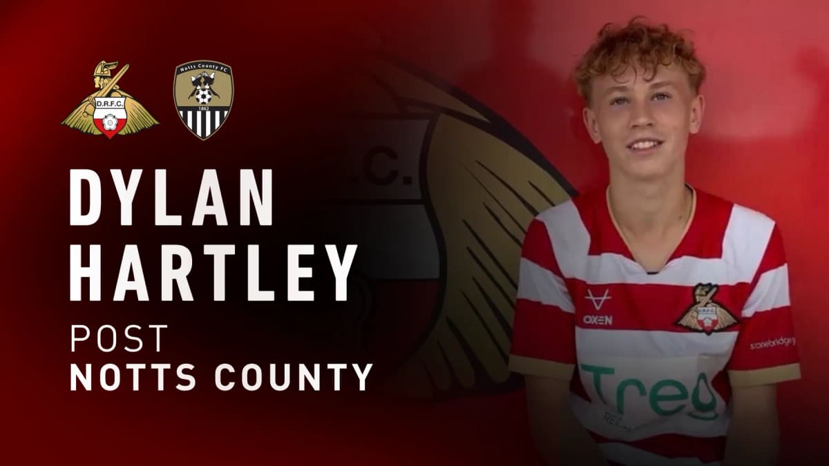 Perfect hat-trick ‘tops off’ memorable day for 15-year-old Hartley — Doncaster news photo (Doncaster Rovers FC)