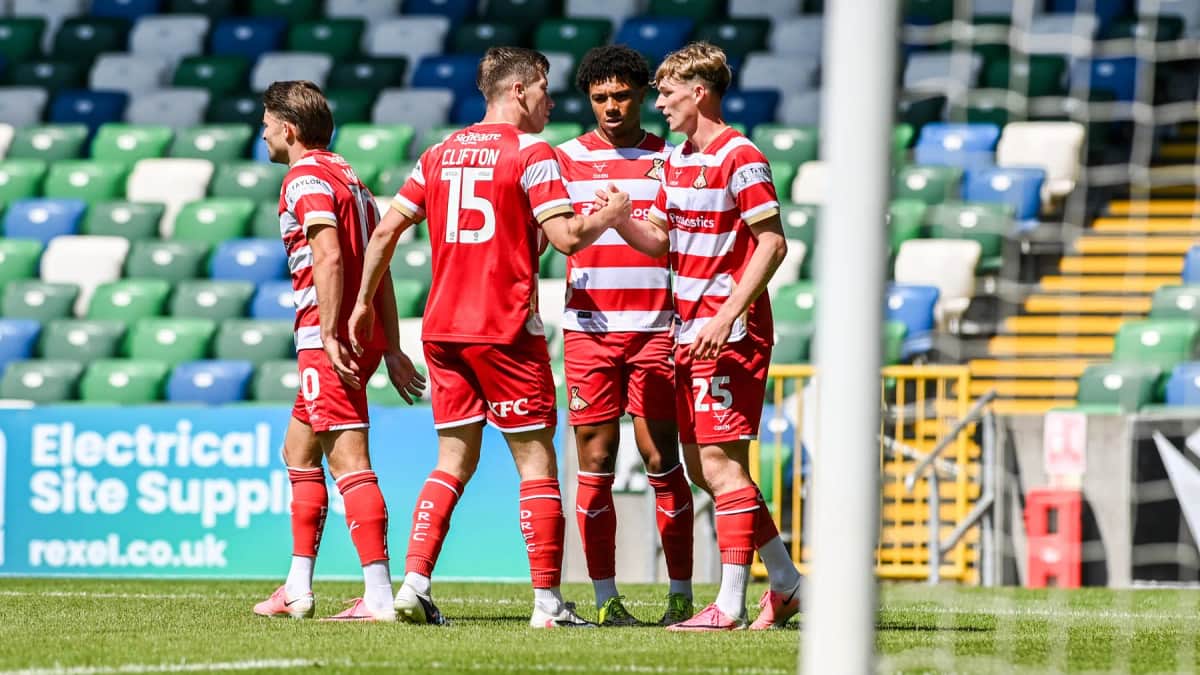 Doncaster Rovers Complete Perfect Irish Tour with 2-0 Win — Doncaster news photo