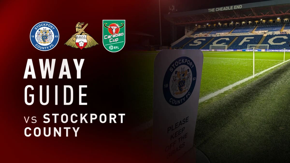 Doncaster Rovers v Stockport County: Away Guide — Doncaster news photo (Doncaster Rovers FC)
